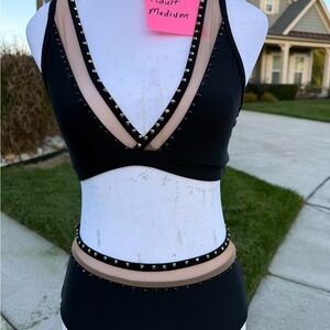 Black and Nude AA dance costume